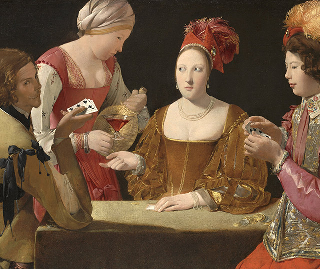 De La Tours - Baro con asso di fiori