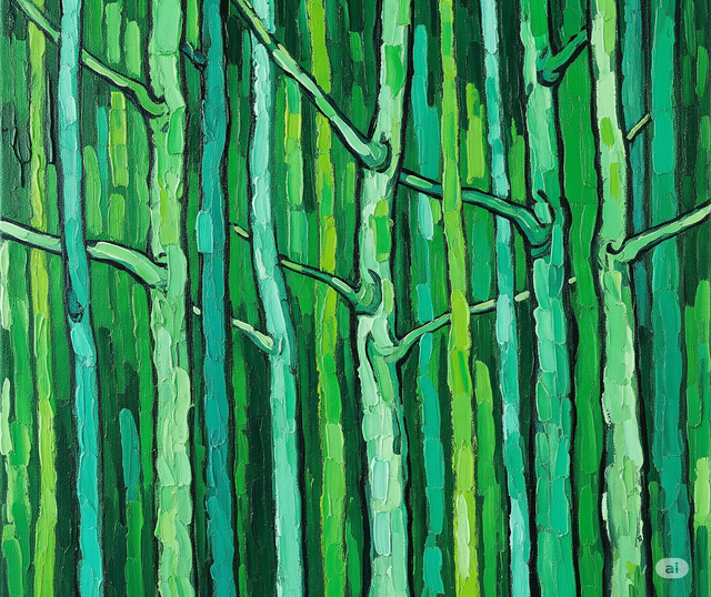 Perfezionismo e salute mentale rappresentati da ramo d’albero con foglie imperfette, immagine generata da Sibilla Ulivi